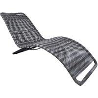 Charles Bentley Grey Zanzibar Sun Lounger