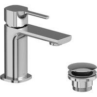 Nexa By VADO Veva Mini Mono Basin Mixer with Universal Basin Waste - Chrome