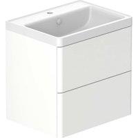 Nexa By VADO Veva Dusk White Wall Hung Vanity Unit & Mineral Cast Basin - 600mm