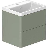 Nexa By VADO Veva Dawn Green Wall Hung Vanity Unit & Mineral Cast Basin - 600mm