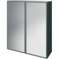 Wickes Haven Kombu Green Mirror Cabinet - 700 x 600mm