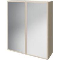 Wickes Haven Macadamia Mirror Cabinet - 700 x 600mm