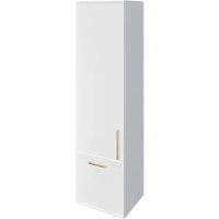 Wickes Haven Matt White Wall Hung Tower Unit - 1500 x 400mm