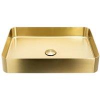 Abode Cava Tablet Countertop Steel Basin - Brushed Brass