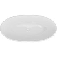 Wickes Crystal Oval Freestanding Contemporary Bath - 1700 x 800mm