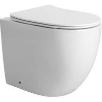 Wickes Terena Vortex Easy Clean Wall Hung Toilet Pan & Soft Close Seat