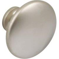 Hafele Amelia Stainless Steel Effect Knob Handle for Bathrooms - 34mm