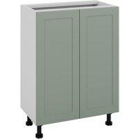 Wickes Winsford Reed Green Slimline Depth Base Unit - 500mm