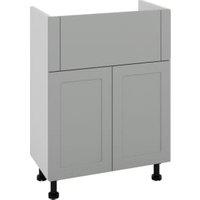 Wickes Winsford Dust Grey Standard Depth Vanity Unit - 600mm