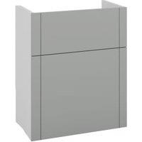 Wickes Winsford Dust Grey Standard Depth Toilet Unit - 500mm