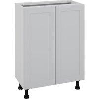 Wickes Winsford Dove Grey Standard Depth Base Unit - 600mm