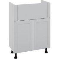 Wickes Winsford Dove Grey Standard Depth Vanity Unit - 500mm