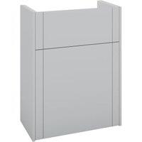 Wickes Winsford Dove Grey Slimline Depth Toilet Unit - 500mm