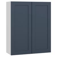 Wickes Winsford Navy Blue Slimline Depth Wall Unit - 600mm