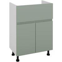 Wickes Lakemoor Reed Green Standard Depth Vanity Unit - 600mm