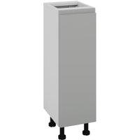 Wickes Lakemoor Dust Grey Standard Depth Base Unit - 250mm