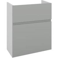 Wickes Lakemoor Dust Grey Standard Depth Toilet Unit - 600mm