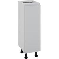 Wickes Lakemoor Dove Grey Slimline Depth Base Unit - 300mm