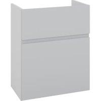 Wickes Lakemoor Dove Grey Standard Depth Toilet Unit - 500mm