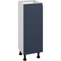 Wickes Lakemoor Navy Blue Slimline Depth Base Unit - 300mm