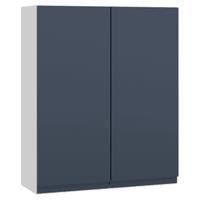 Wickes Lakemoor Navy Blue Slimline Depth Wall Unit - 600mm
