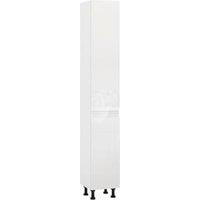 Wickes Lakemoor Gloss White Standard Depth Tower Unit - 300mm