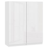 Wickes Lakemoor Gloss White Slimline Depth Wall Unit - 600mm