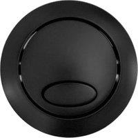 Fluidmaster Slimline 6L Black Compact Pre-Assembled Concealed Cistern with Matt Black Button