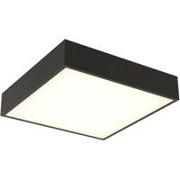 Sensio Altair Square Correlated Colour Temperature Ceiling Lighting - Black