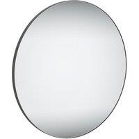 Sensio Leo Black Round Bathroom Mirror - 800mm