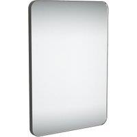 Sensio Leo Black Rectangular Bathroom Mirror - 700 x 500mm