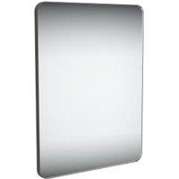 Sensio Leo Black Rectangular Bathroom Mirror - 800 x 600mm