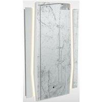 Sensio Gatsby Art Deco Colour Changing LED Bathroom Mirror - 900 x 600mm