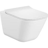 The Gap Easy Clean Wall Hung Toilet Pan & Soft Close Seat