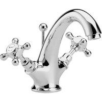 Bayswater Crosshead Basin Mixer Tap - Chrome