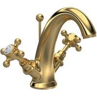 Bayswater Hex Basin Mixer Tap - Brushed Brass