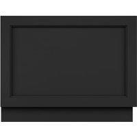 Bayswater Matt Black End Bath Panel - 750mm