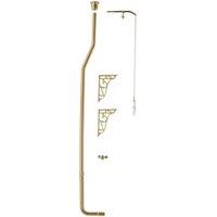 Bayswater High Level Flush Pipe Kit - Brushed Brass