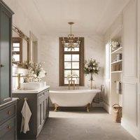 Multipanel Pure Unlipped Crystal Marble Shower Panel - 2700 x 1200 x 11mm