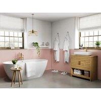 Multipanel Pure Hydrolock Tongue & Groove Alpine White Shower Panel - 2700 x 598 x 11mm