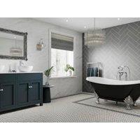 Multipanel Pure Hydrolock Tongue & Groove Levanto Marble Shower Panel - 2700 x 598 x 11mm