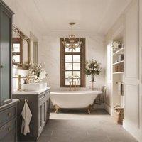 Multipanel Pure Hydrolock Tongue & Groove Crystal Marble Shower Panel - 2700 x 1200 x 11mm