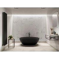 Multipanel Pure Unlipped Taupe Grey Shower Panel - 2700 x 1200 x 11mm