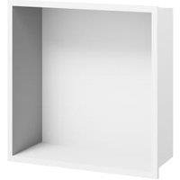 Concept Matt White Shower Niche Kit - 320 x 320 x 120mm