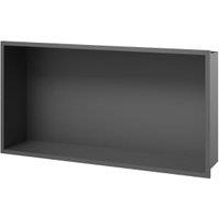 Concept Matt Black Shower Niche Kit - 620 x 320 x 120mm