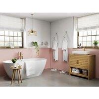 Multipanel Pure Hydrolock Tongue & Groove Alpine White Shower Panel - 2400 x 598 x 11mm