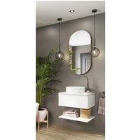 Multipanel Pure Hydrolock Tongue & Groove Dust Grey Shower Panel - 2400 x 598 x 11mm