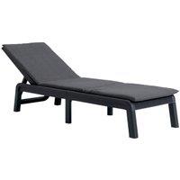 Keter Mallorca Sun Lounger - Graphite Grey