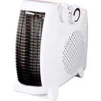 Fine Elements 2kW Flat Fan Heater - White