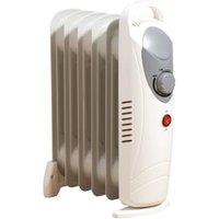 Fine Elements 800W Mini Oil Filled Radiator - White